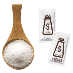 HELLMA Portion de sel, emballé à l'unité, dans un carton