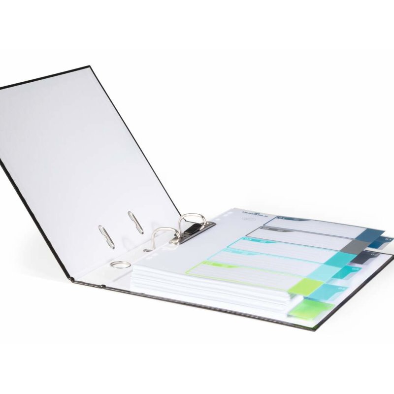 DURABLE Intercalaire en plastique, numérique, A4 , 5 touches