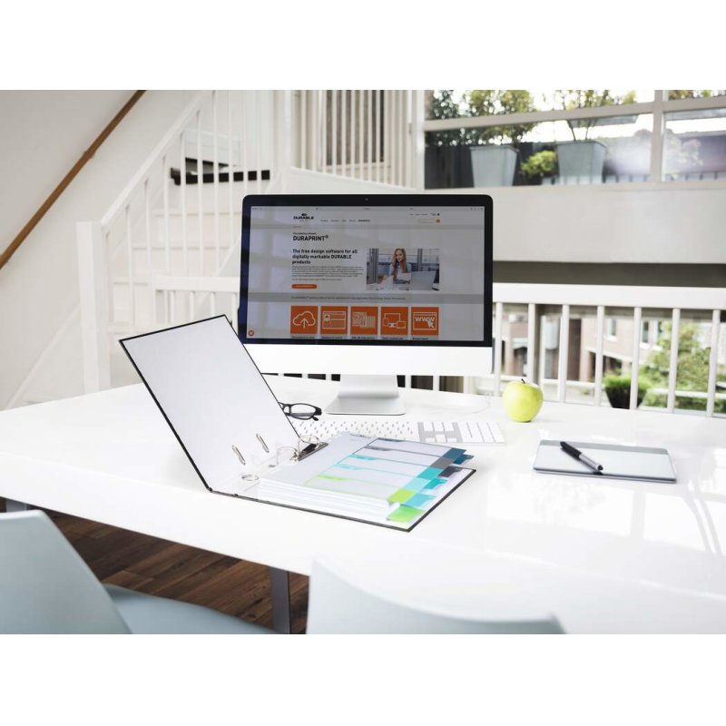 DURABLE Intercalaire en plastique, numérique, A4 , 5 touches