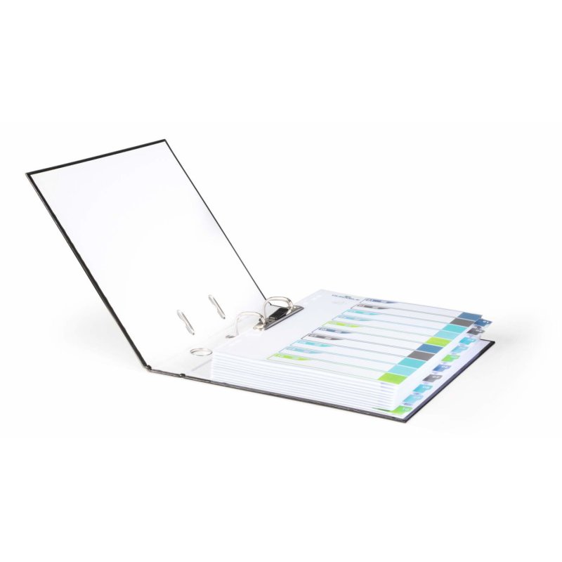 Durable 679527 intercalaire de classement Onglet avec index vierge Polypropylène (PP) Multicolore