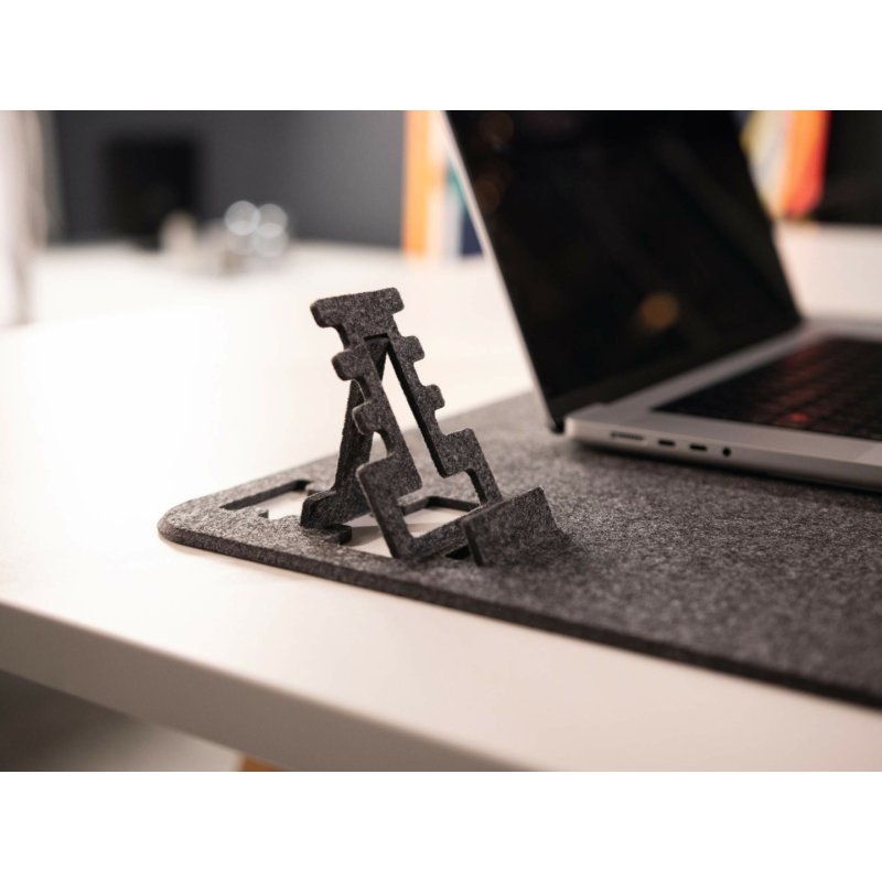 DURABLE Sous-main EFFECT, 700 x 330 mm, anthracite