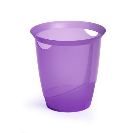 DURABLE Corbeille à papier TREND,16 litres, lilas