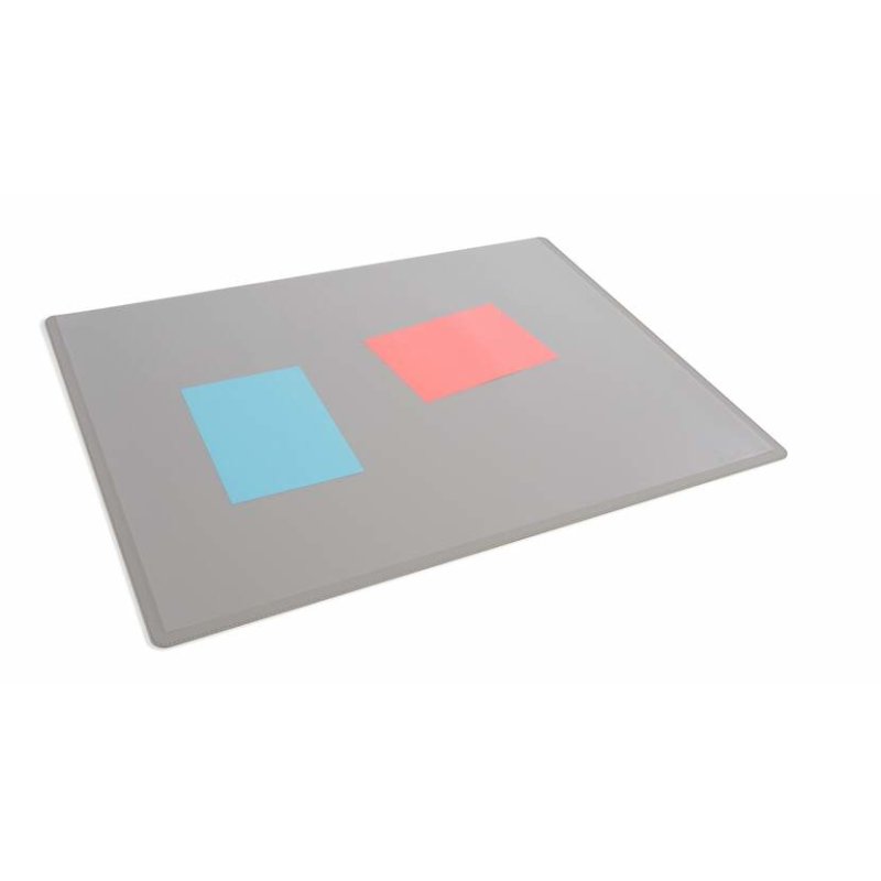 Durable 722210 desk pad Polypropylene (PP) Grey