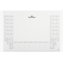 DURABLE Bloc de rechange pour sous-main avec calendrier