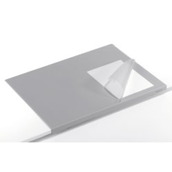 DURABLE Sous-main avec protection des bords, gris