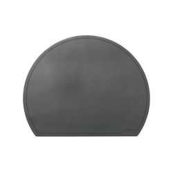 DURABLE Sous-main semi-circulaire, 650 x 520 mm, noir