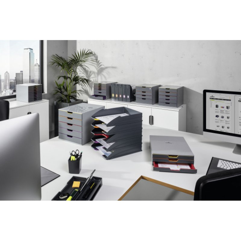 DURABLE Module de classement VARICOLOR 3, avec 3 tiroirs