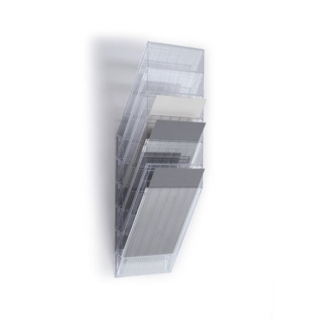 DURABLE Set porte-brochures mural "FLEXIBOXX 6", A4