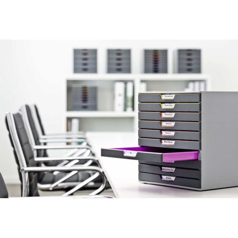 DURABLE Module de classement VARICOLOR 10, avec 10 tiroirs