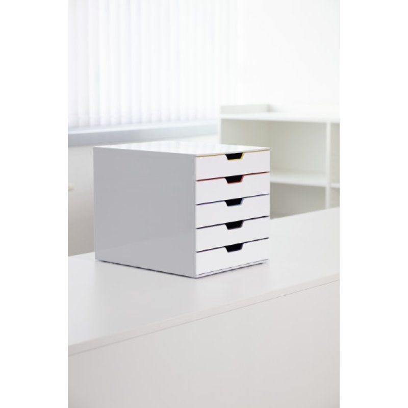 Durable VARICOLOR Mix 5 file storage box Plastic Multicolour, White