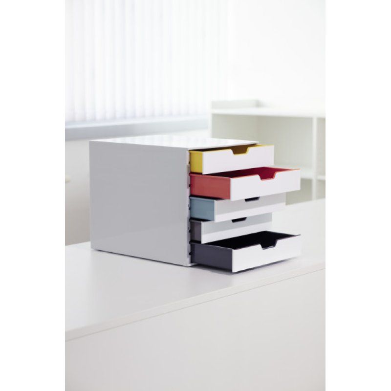 Durable VARICOLOR Mix 5 file storage box Plastic Multicolour, White
