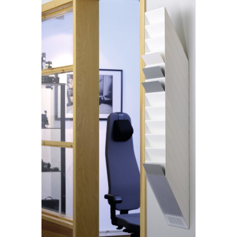 Durable FLEXIBOXX literature rack 12 shelves White