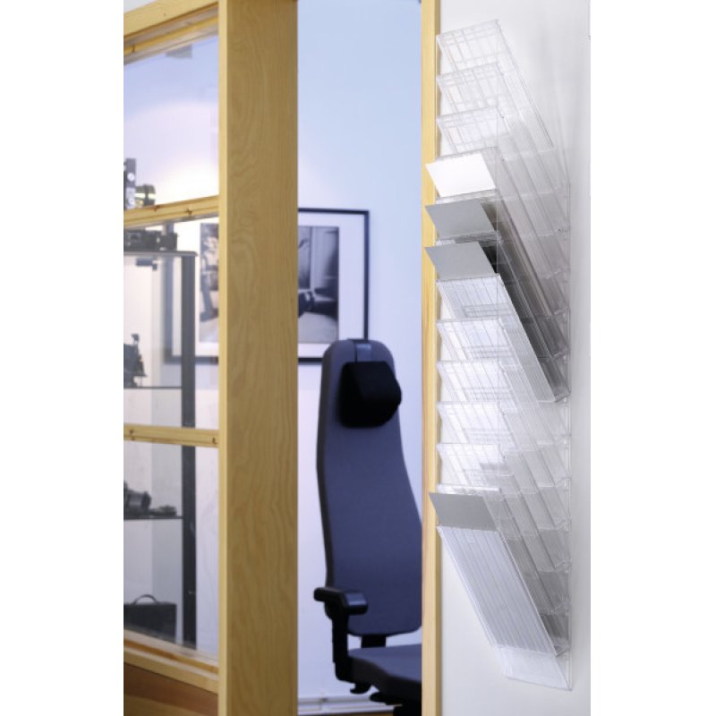 DURABLE porte-brochure mural "FLEXIBOXX 12", A4