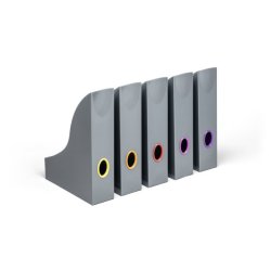 Durable 770657 magazine rack Grey