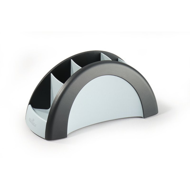 Durable 7720-23 porte crayons et stylos Plastique Argent