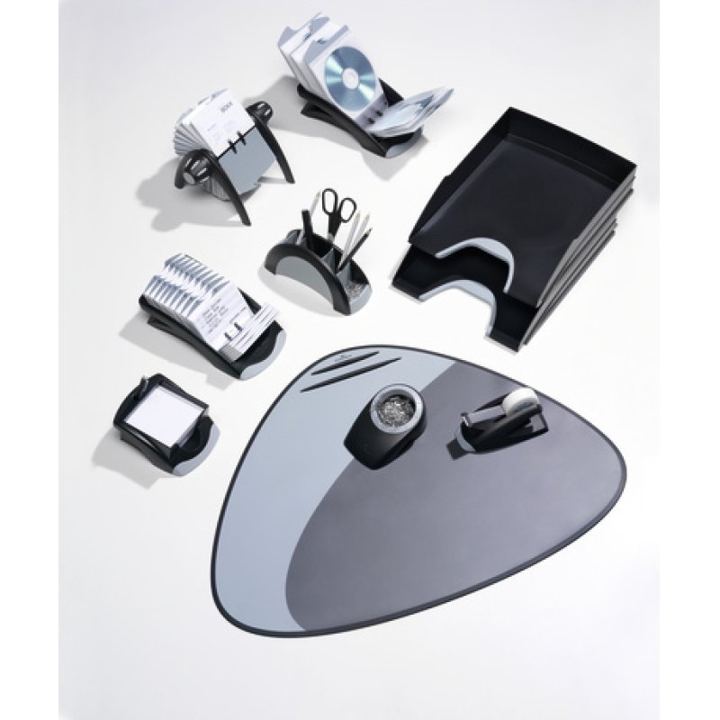 Durable 7720-23 porte crayons et stylos Plastique Argent