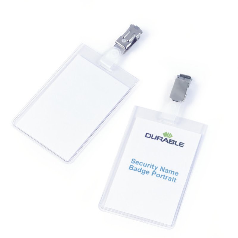 Durable 800219 badge et porte-badges Porte-badge 25 pièce(s)