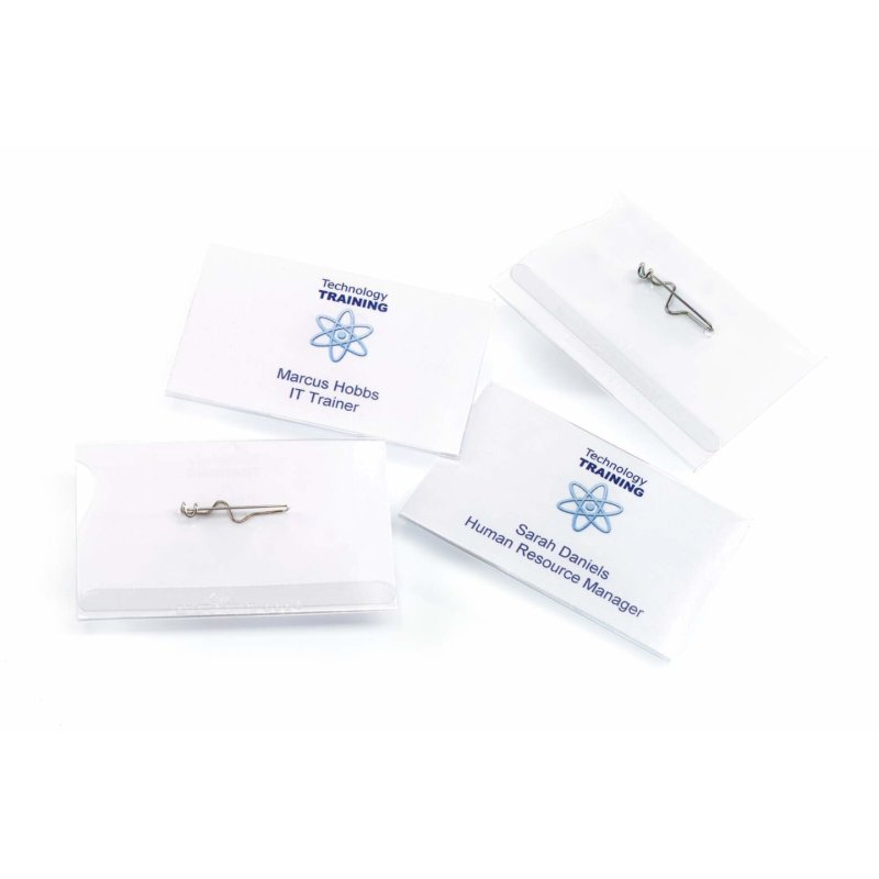 Durable Porte-badges avec épingle 54 x 90mm