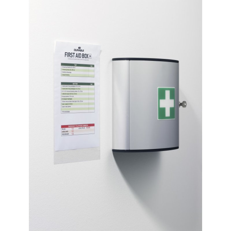 DURABLE Pochette autocollante POCKETFIX, A4