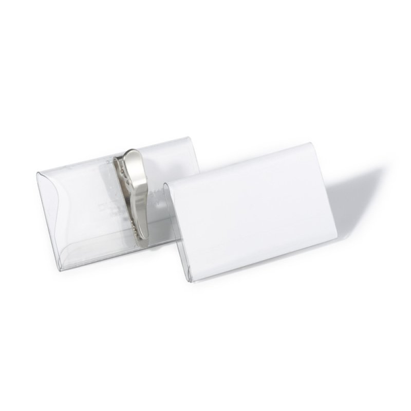 Durable Porte-Badge avec pince crocodile 40 x 75 mm