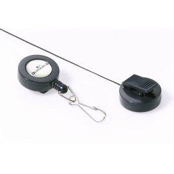 Durable 8221-58 Porte-badge avec enrouleur Noir 10 pièce(s)