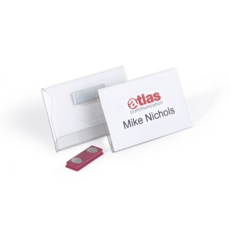 Durable 811719 badge et porte-badges Badge nominatifs PVC 25 pièce(s)