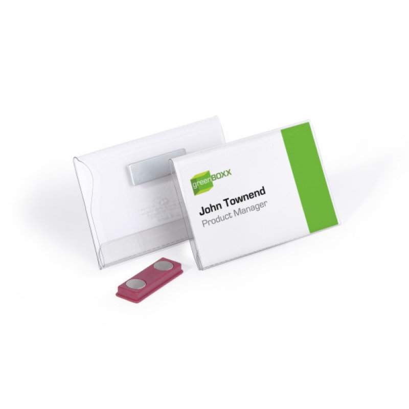 Durable 811719 badge et porte-badges Badge nominatifs PVC 25 pièce(s)