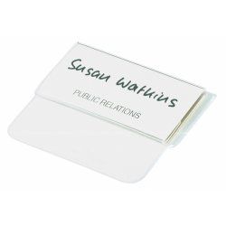 DURABLE Porte-badge, avec languette, 75 x 40 mm