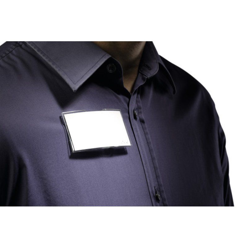 DURABLE Badge KONVEX, avec aimant, 75 x 40 mm