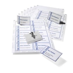 DURABLE Kit de badges pour badge avec pince combi