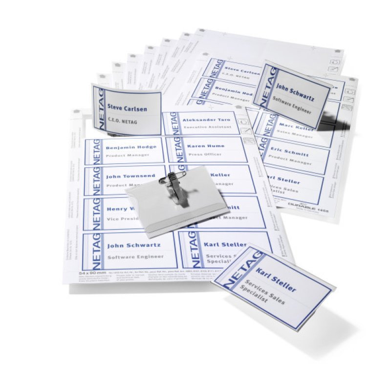 Durable 818200 identity badge/badge holder 20 pc(s)