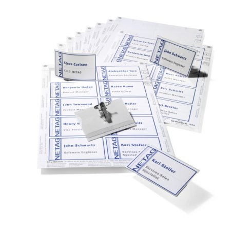 DURABLE Kit de badges pour badge avec pince combi