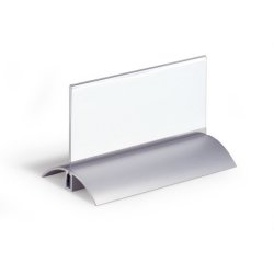 DURABLE Chevalet porte-nom DESK PRESENTER DE LUXE