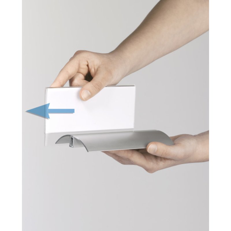 DURABLE Chevalet porte-nom DESK PRESENTER DE LUXE