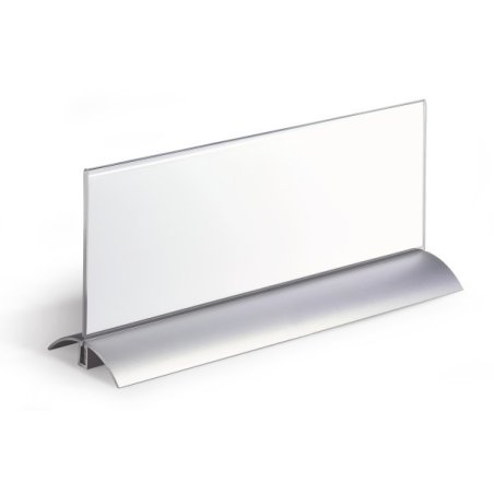 Durable 820319 nameplate Acrylic, Aluminium Rectangle