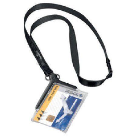DURABLE Porte-badge CARD HOLDER DELUXE, avec porte-carte