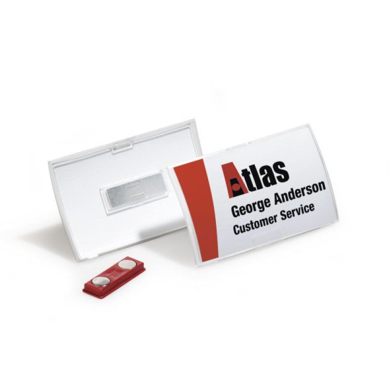 Durable Click Fold Badge nominatifs Polypropylène (PP) 10 pièce(s)