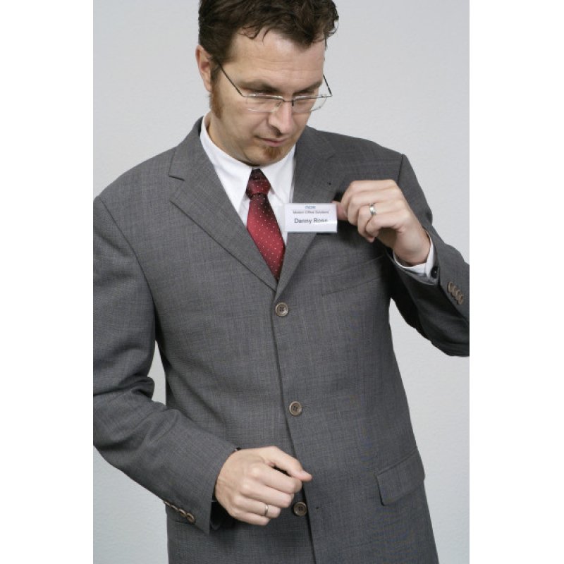 DURABLE Badge Click Fold, avec aimant, 75 x 40 mm