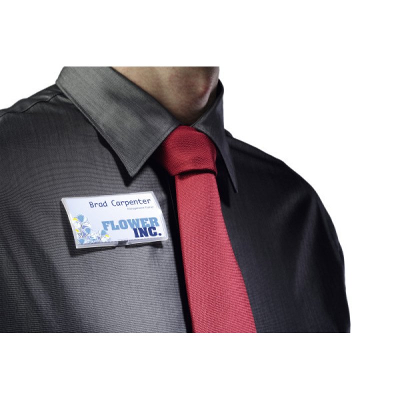 DURABLE Badge Click Fold, avec aimant, 75 x 40 mm