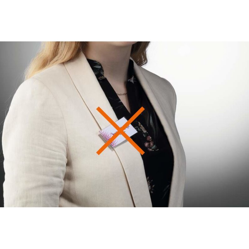 Durable 824319 badge et porte-badges Porte-badge Plastique 1 pièce(s)