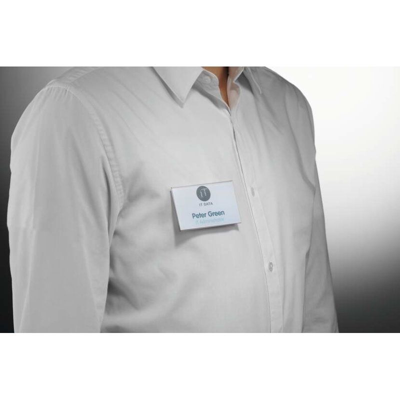 DURABLE Porte-badge à aimant, 90 x 54 mm, anti-rotation