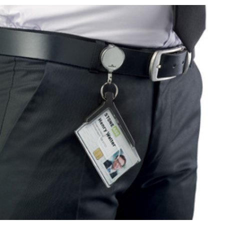 DURABLE Badge nominatif CARD HOLDER DELUXE PRO DUO