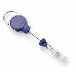 Durable Retractable reel EXTRA STRONG with snap button strap keyring