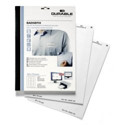 Durable BADGEFIX Badge nominatifs Soie 240 pièce(s)