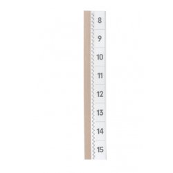 Durable Tabfix 200 mm 2 linesBack