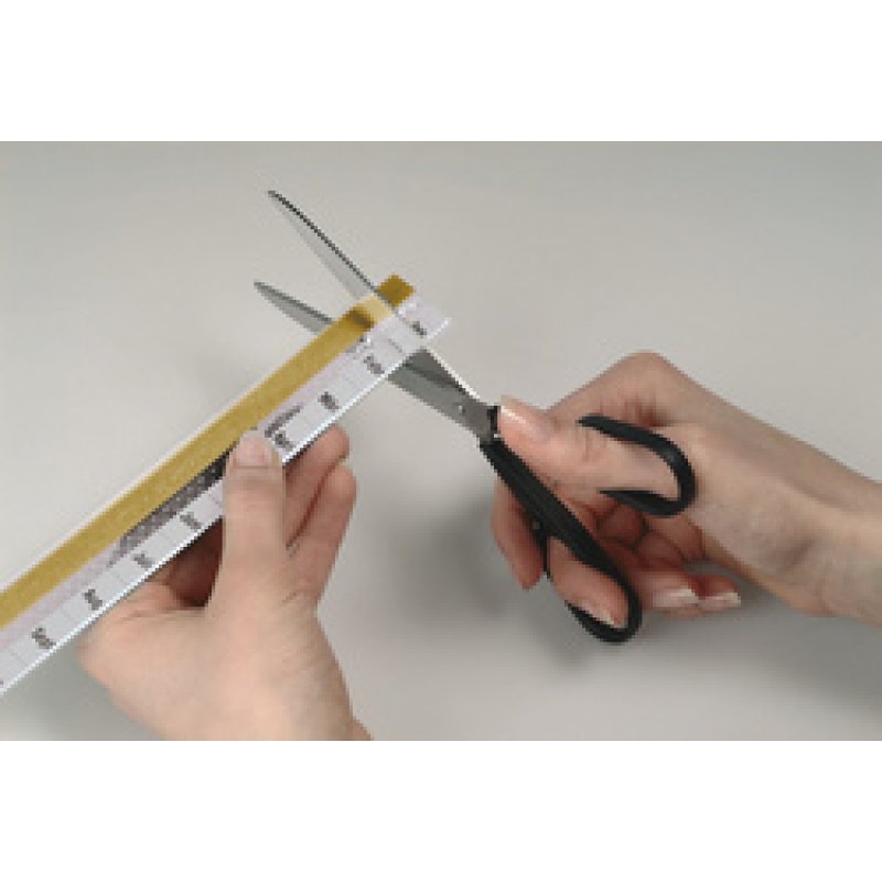 DURABLE Onglet autocollant TABFIX, 3 lignes, transparent