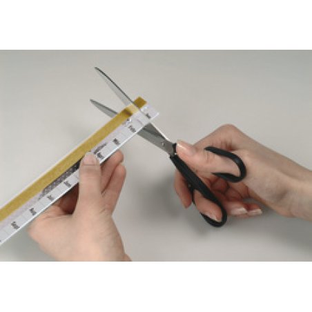 DURABLE Onglet autocollant TABFIX, 3 lignes, transparent