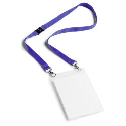 DURABLE Badge évènementiel, avec ruban en tissu, A6