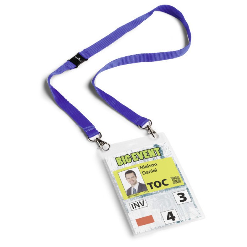 Durable 852507 identity badge/badge holder Textile 10 pc(s)