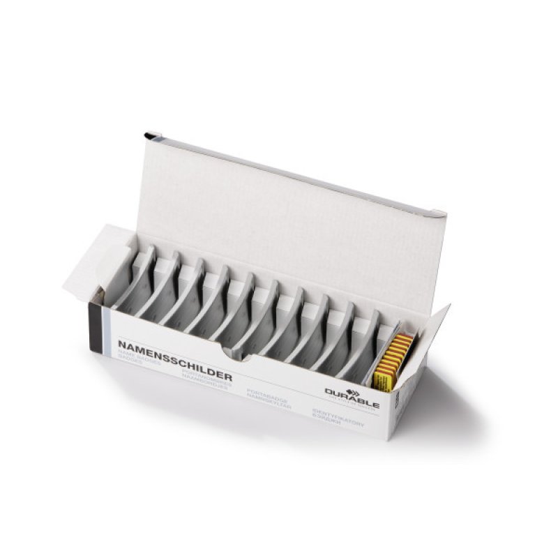 Durable Porte-badges classic avec aimant - 34 x 74 mm